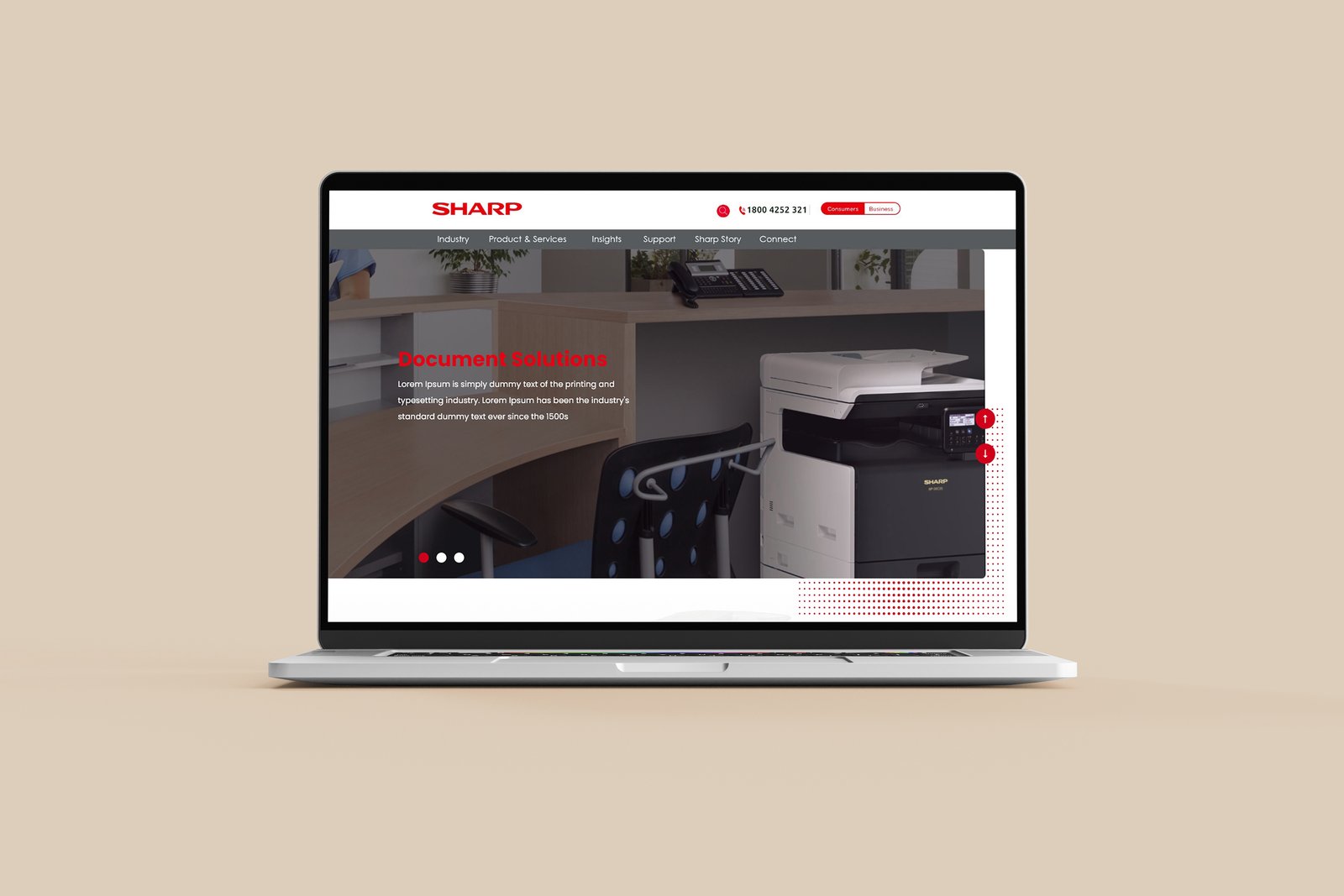 Sharp MFP solution - redesign