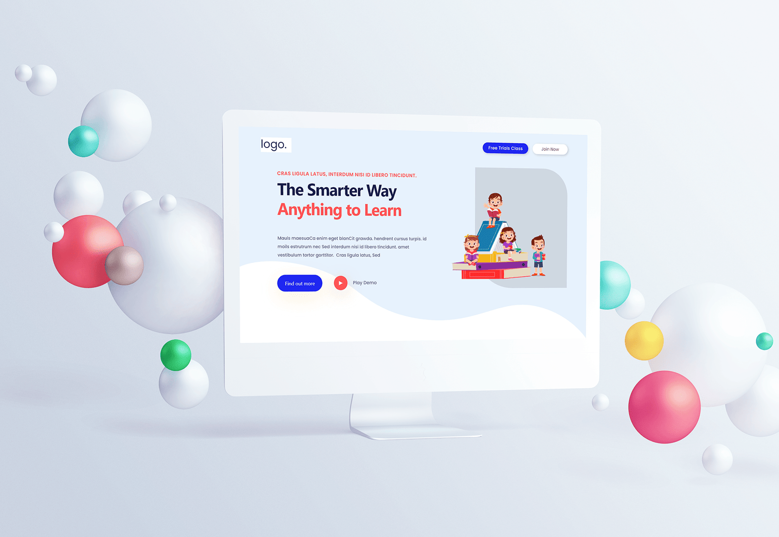 LANDING PAGE FOR PLAY SCHOOL